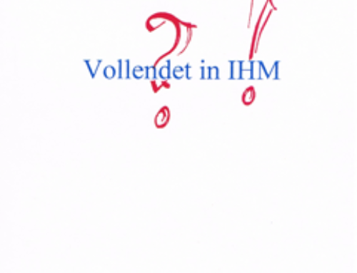 Vollendet in IHM